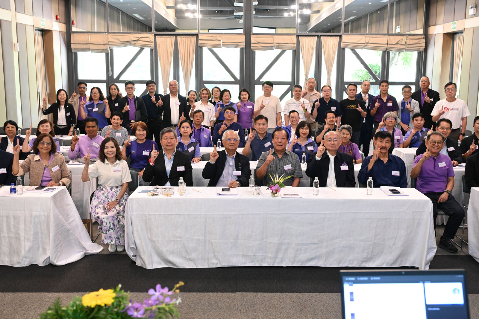 สมาคมนักศึกษาเก่ามหาวิทยาลัยเชียงใหม่ เสริมสร้างธรรมาภิบาล ระดมความคิดเห็น วางแนวทางขับเคลื่อนองค์กรสู่ความยั่งยืน ภายใต้แนวคิด ONE TEAM ONE CMU
