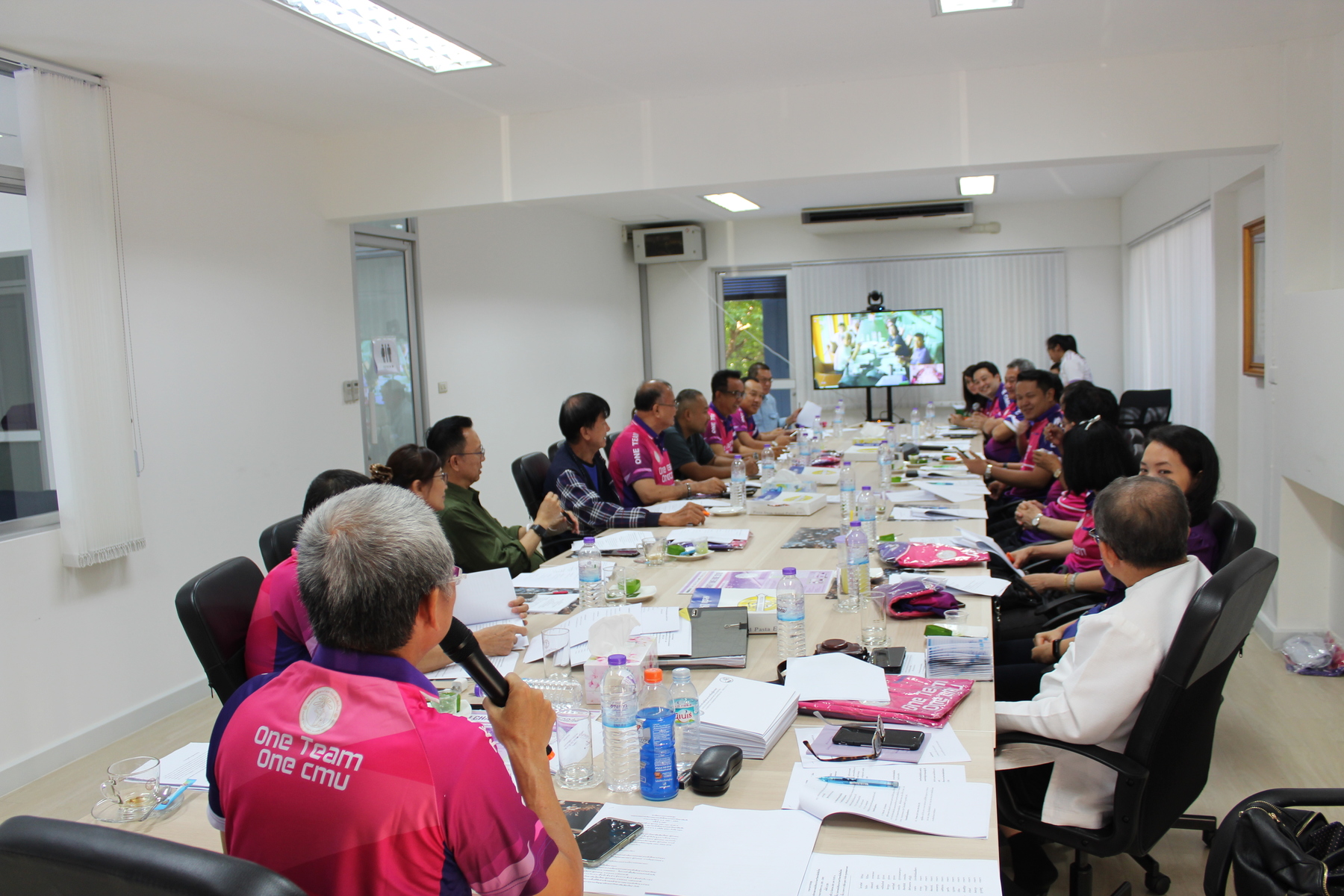 การประชุมคณะกรรมการบริหารสมาคมนักศึกษาเก่ามหาวิทยาลัยเชียงใหม่ ครั้งที่ 3/ 2561