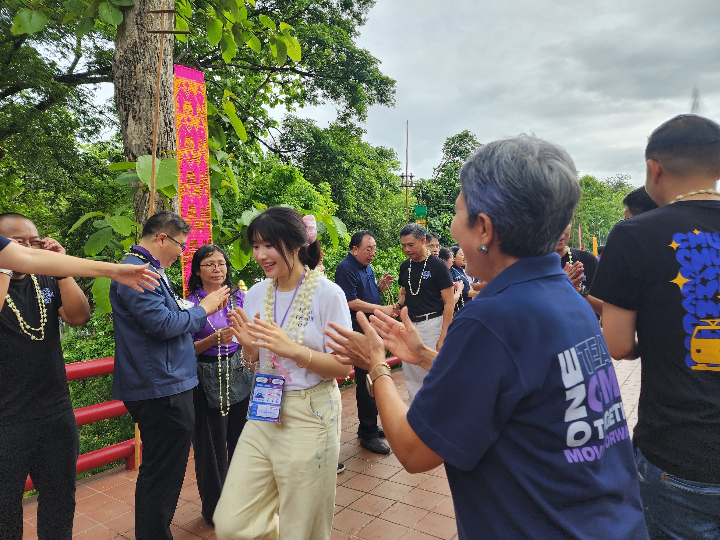 สมาคมนักศึกษาเก่า มช. เข้าร่วมกิจกรรม ประเพณีรับน้องรถไฟประจำปีการศึกษา 2567